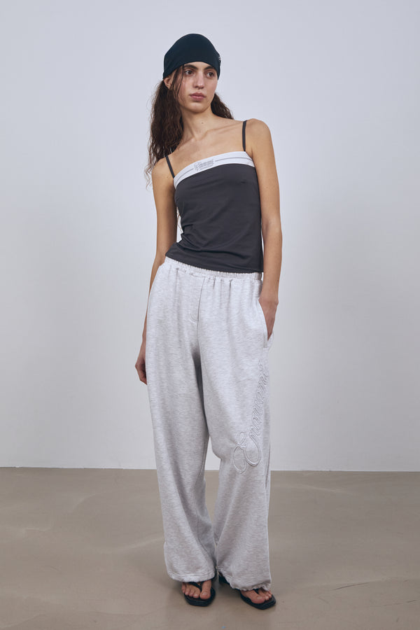Enavant 2-WAY JOGGER SWEATPANT in the color Melange Gray