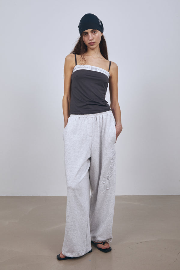 Enavant 2-WAY JOGGER SWEATPANT in the color Melange Gray