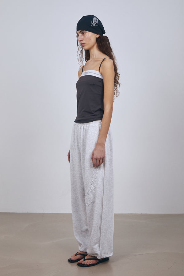 Enavant 2-WAY JOGGER SWEATPANT in the color Melange Gray