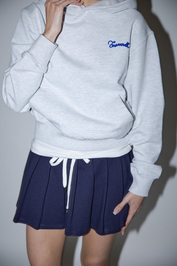 Enavant DYLAN PLEATED SKIRT in the color Navy