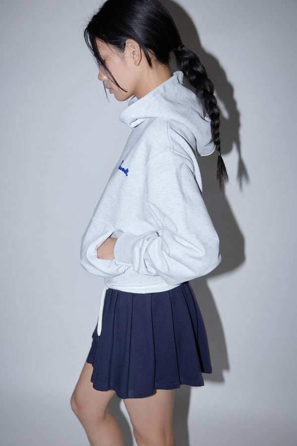 Enavant DYLAN PLEATED SKIRT in the color Navy