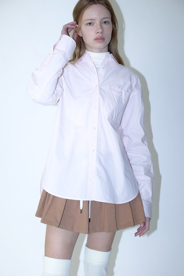 Enavant DYLAN PLEATED SKIRT in the color Tan