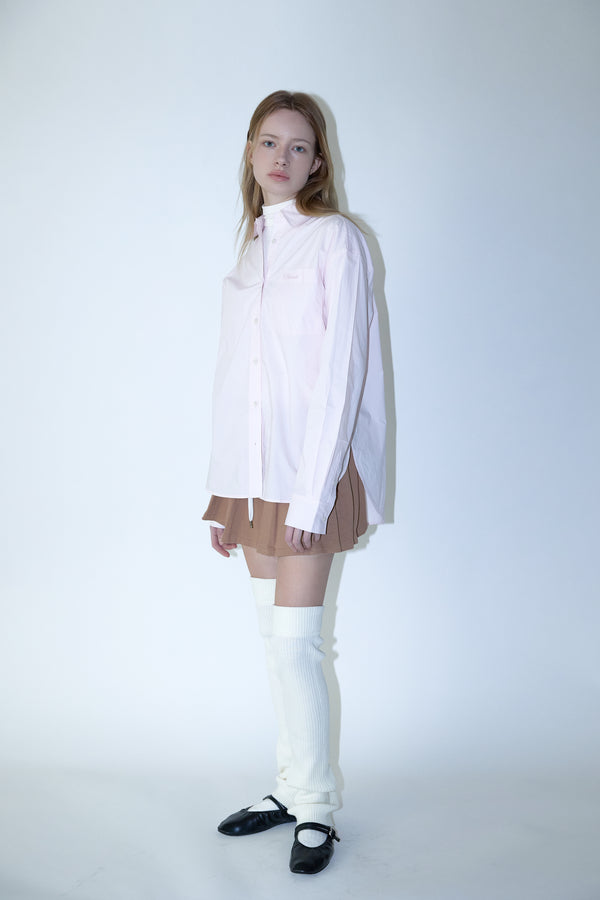 Enavant DYLAN PLEATED SKIRT in the color Tan