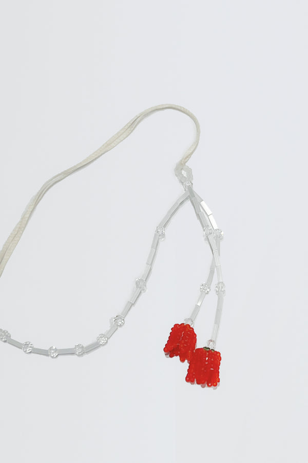 Enavant Flower bead motif accessory in the color White05