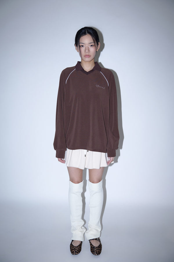 Enavant KNEE-HIGH LEG WARMER in the color Ivory