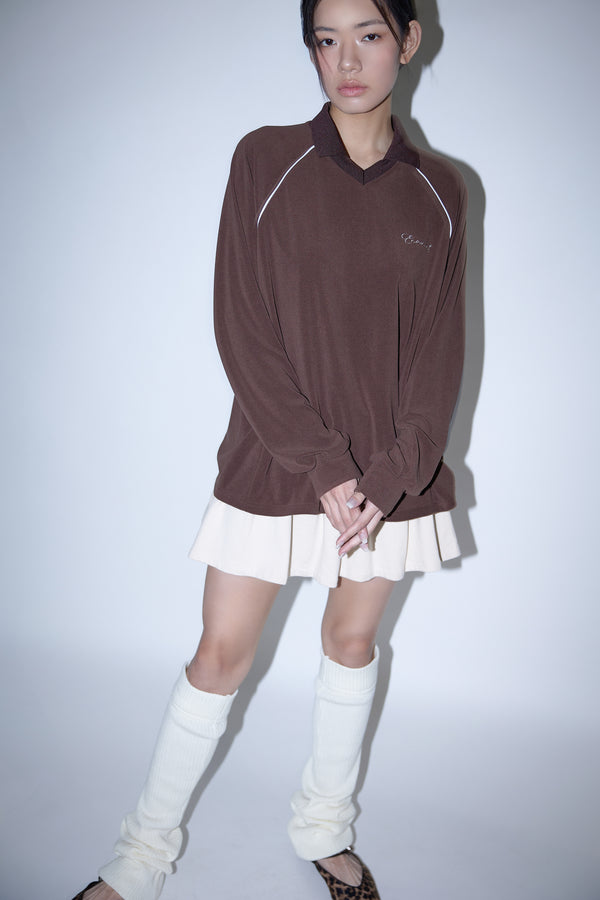 Enavant KNEE-HIGH LEG WARMER in the color Ivory