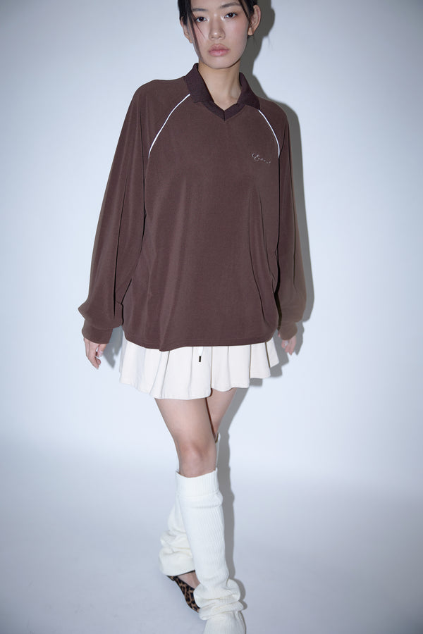Enavant KNEE-HIGH LEG WARMER in the color Ivory