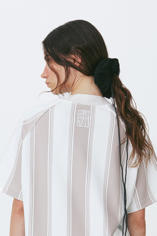 Enavant Lace double scrunchie in the color Black