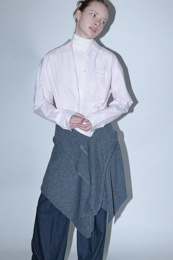 Enavant MULTI-WAY WRAP WARMER in the color Charcoal
