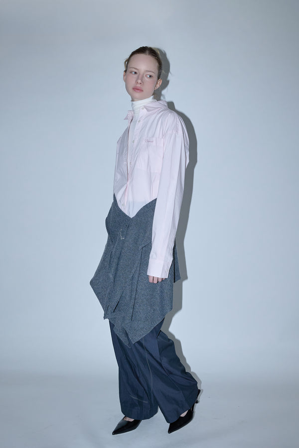 Enavant MULTI-WAY WRAP WARMER in the color Charcoal