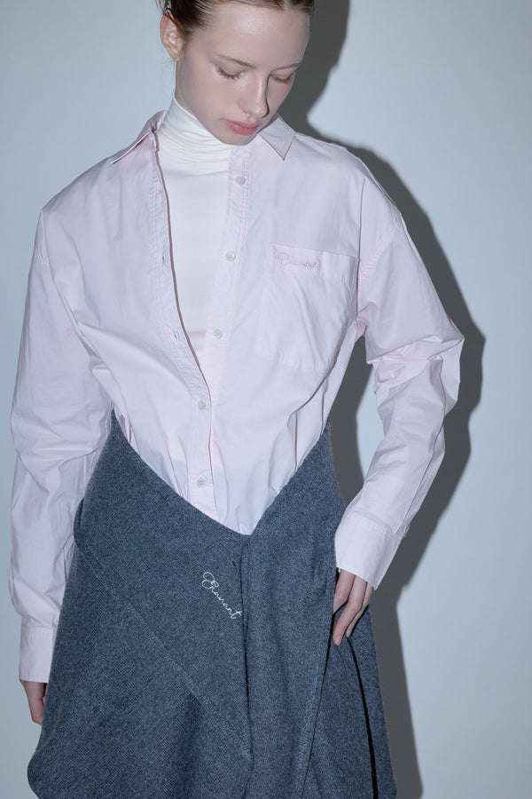 Enavant MULTI-WAY WRAP WARMER in the color Charcoal