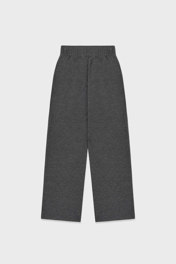 Enavant SIDE TRIM SEMI-WIDE PANT in the color Charcoal