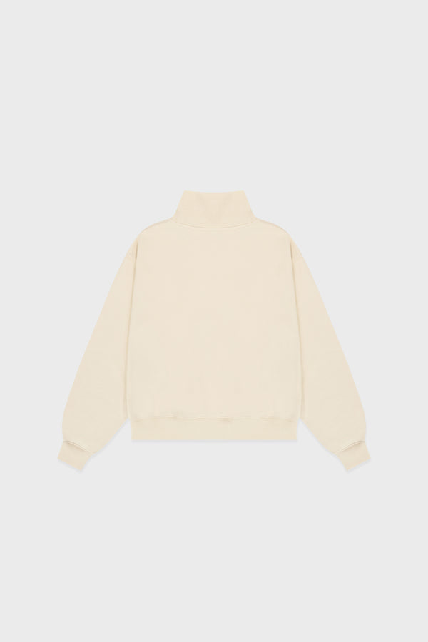 Enavant OVERSIZED HIGH-NECK SWEATSHIRT in the color Cream
