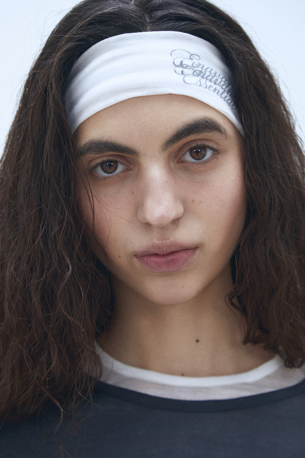 Enavant HEADBAND in the color Ivory