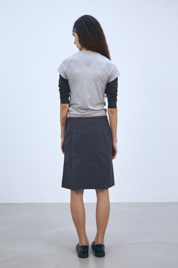 Enavant RINGER T-SHIRT in the color Melange Gray