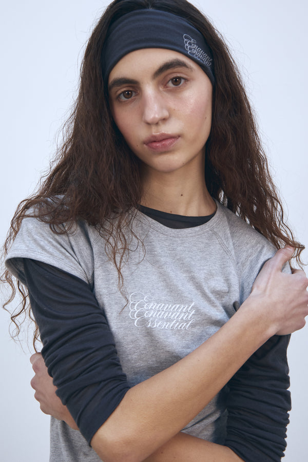 Enavant RINGER T-SHIRT in the color Melange Gray