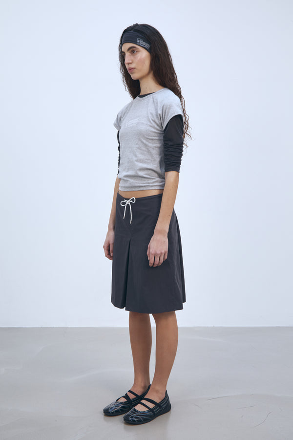 Enavant RINGER T-SHIRT in the color Melange Gray