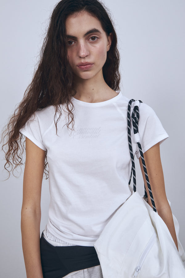 Enavant RINGER T-SHIRT in the color White