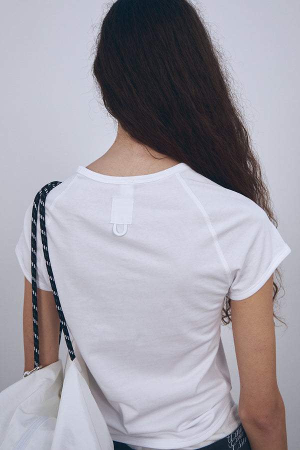 Enavant RINGER T-SHIRT in the color White