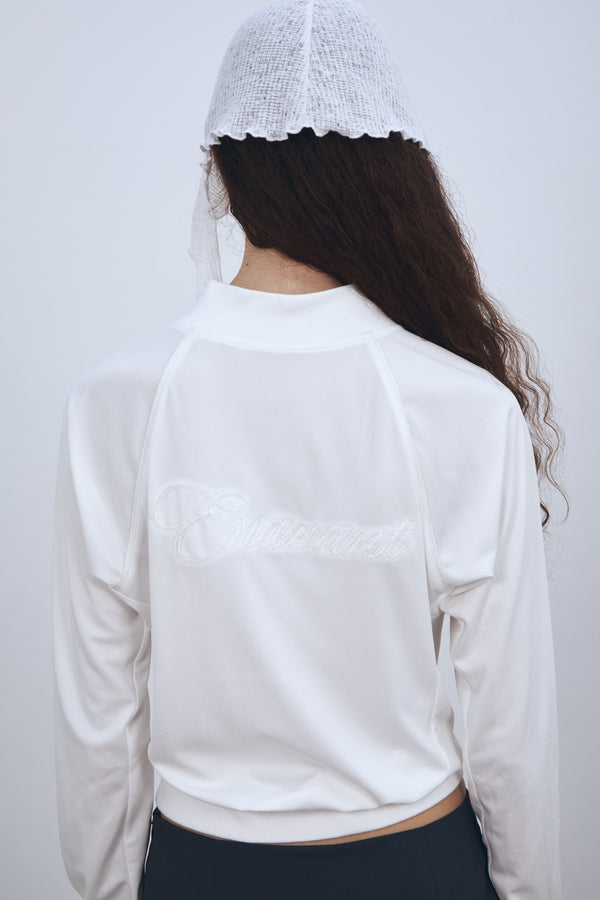 Enavant SLIM ZIP-UP in the color White