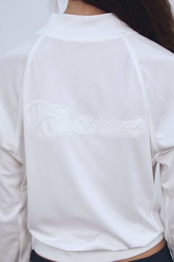 Enavant SLIM ZIP-UP in the color White
