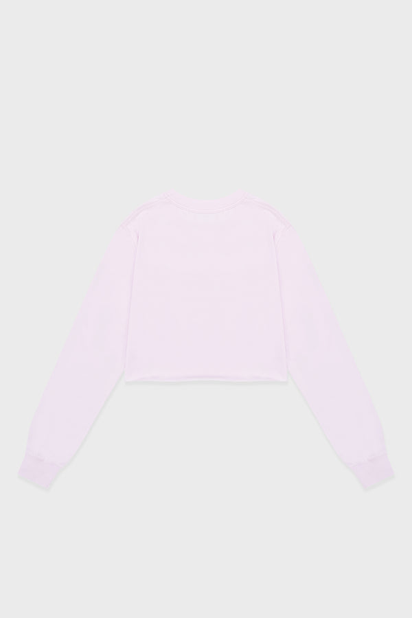 Enavant AVERY CROPPED TOP in the color BabyPink