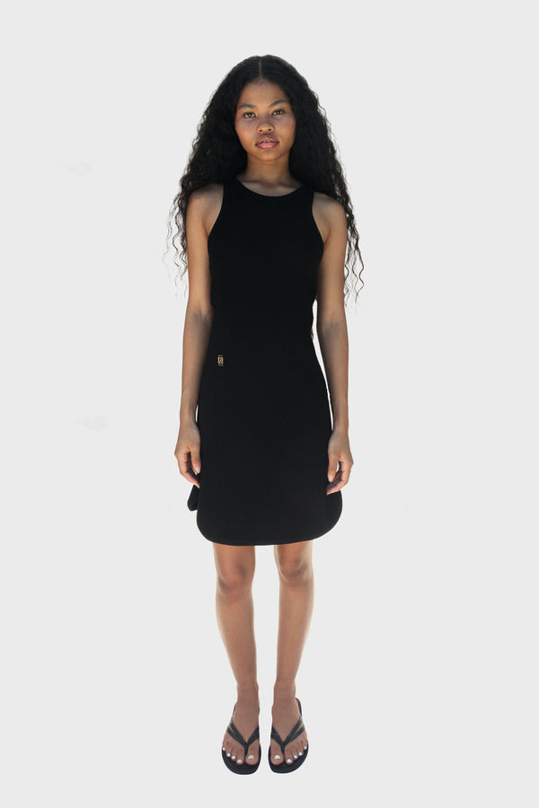 Enavant KAIA MINI DRESS in the color Black