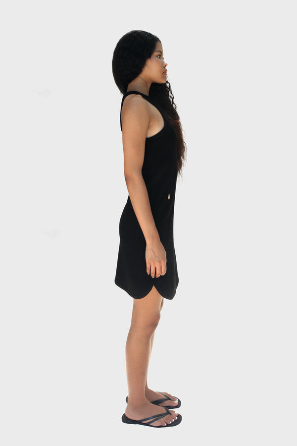 Enavant KAIA MINI DRESS in the color Black