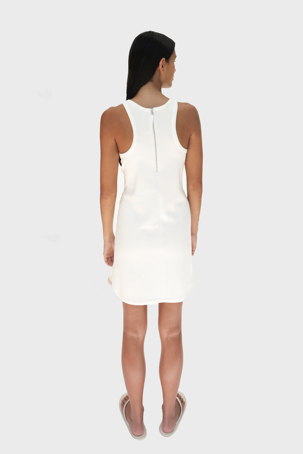 Enavant KAIA MINI DRESS in the color White