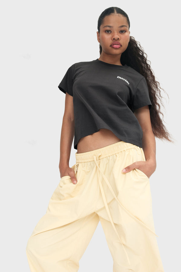 Enavant MURPHY WIDE LEG PANT in the color Mustard