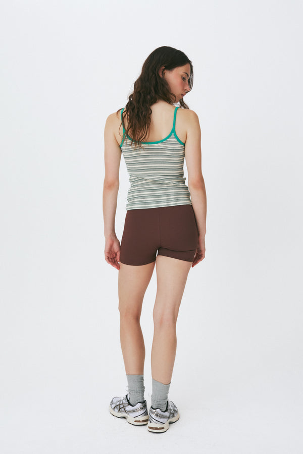 Enavant Biker short in the color Brown