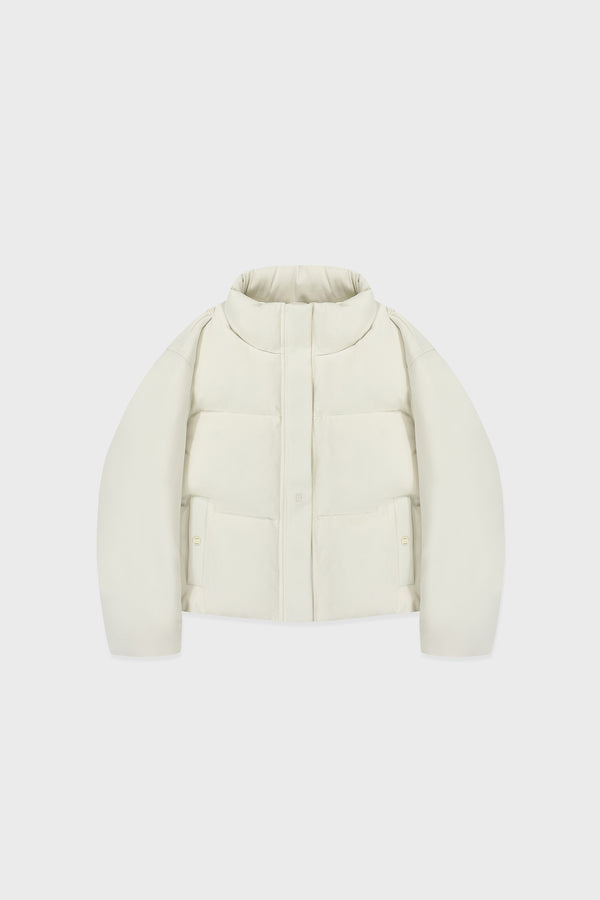 Enavant DOWN PUFFER JACKET in the color Ivory