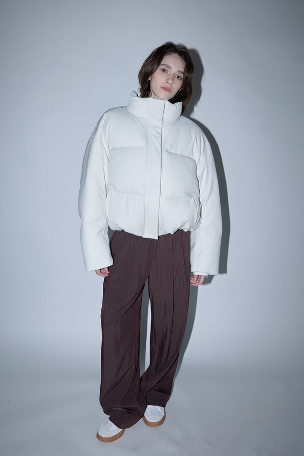 Enavant DOWN PUFFER JACKET in the color Ivory