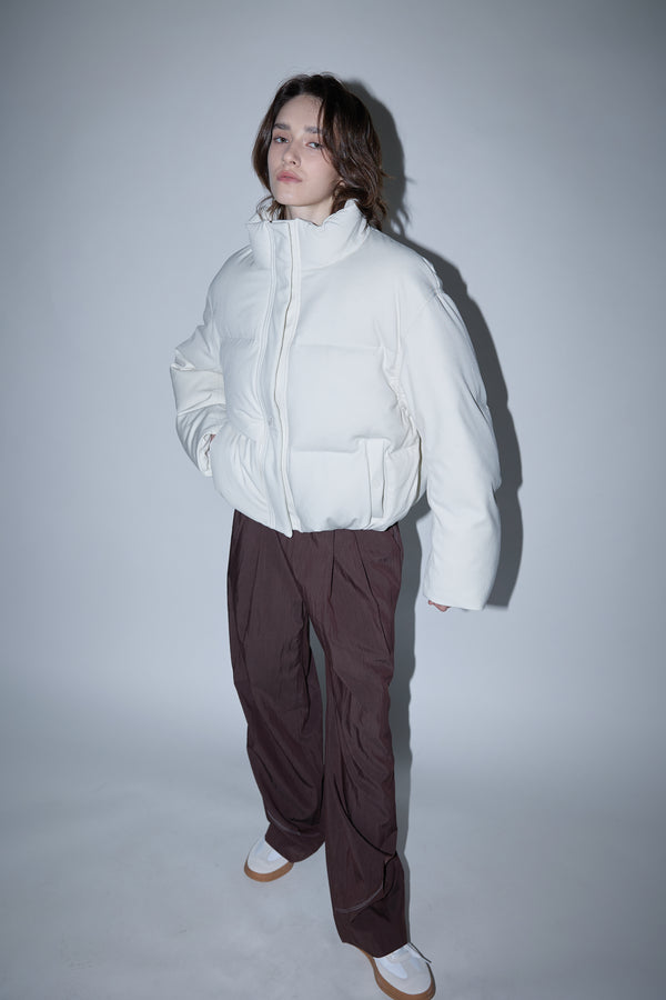 Enavant DOWN PUFFER JACKET in the color Ivory