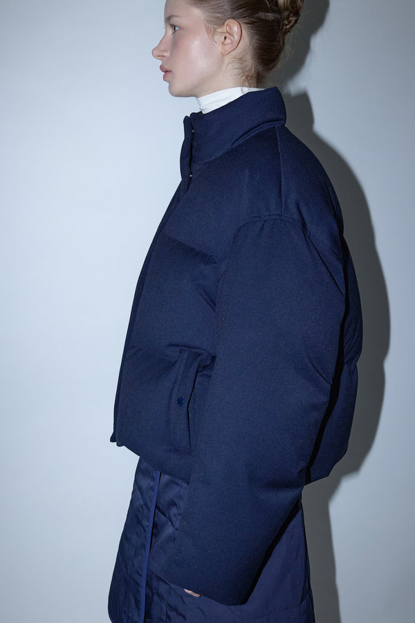 Enavant DOWN PUFFER JACKET in the color Navy