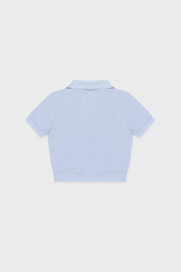 Enavant EMMA POLO TOP in the color BabyBlue