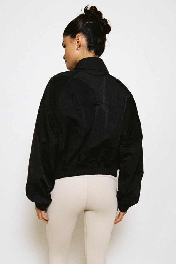 Enavant HARPER NYLON JACKET in the color Black