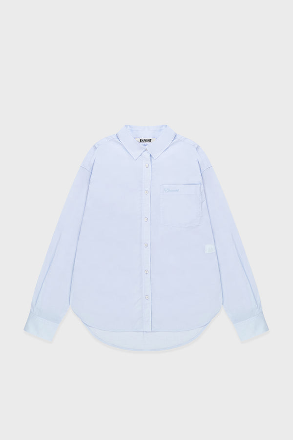 Enavant IVY COTTON SHIRT in the color IceBlue