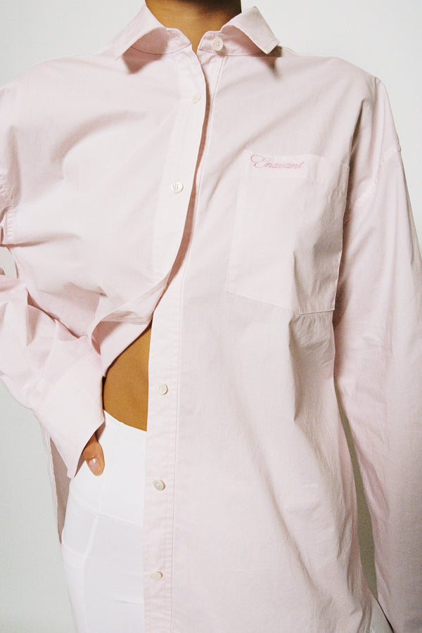 Enavant IVY COTTON SHIRT in the color BabyPink