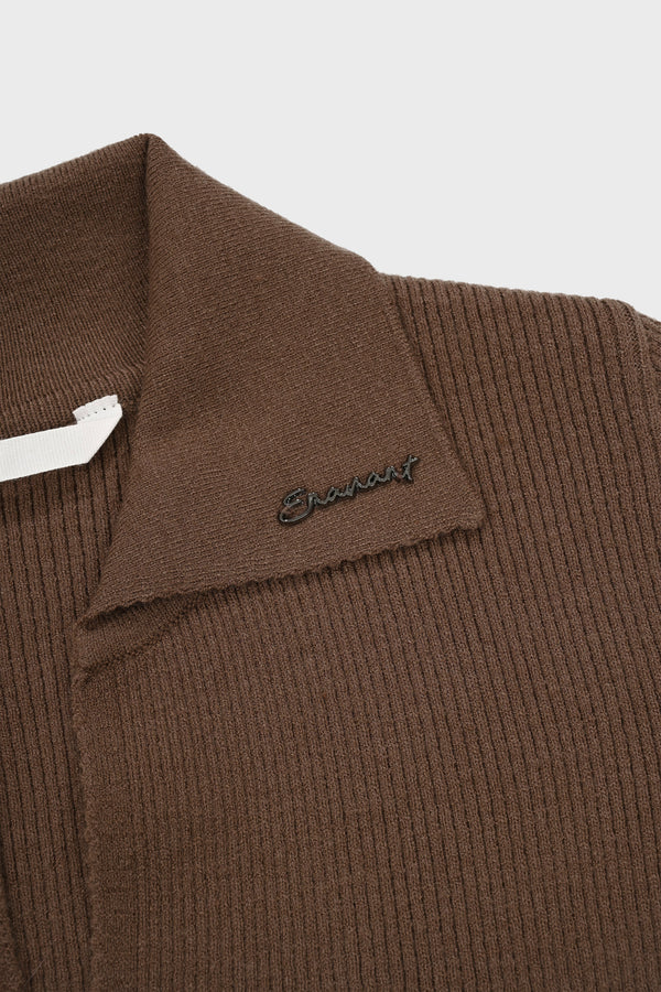 Enavant KNIT CARDIGAN in the color Brown