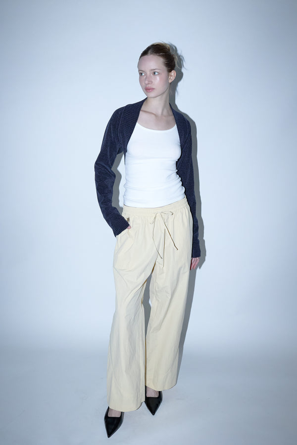 Enavant MURPHY WIDE LEG PANT in the color Mustard