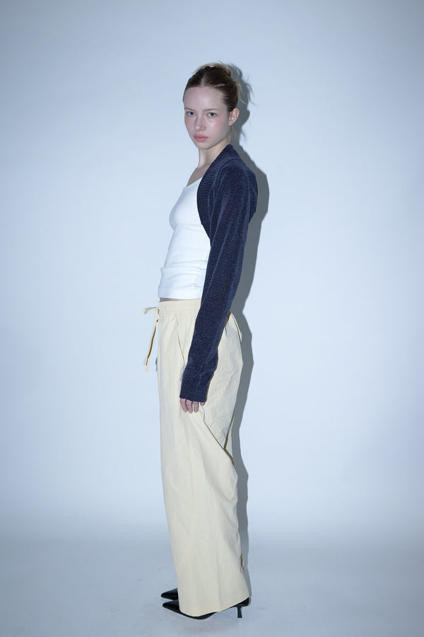 Enavant MURPHY WIDE LEG PANT in the color Mustard