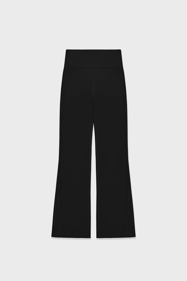 Enavant OPEN-HEM FLARED PANT in the color Black