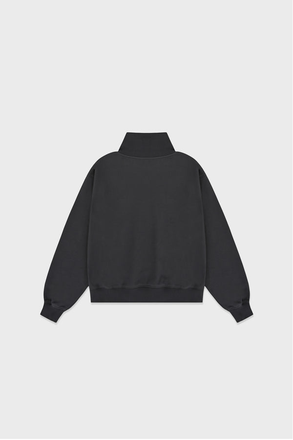 Enavant OVERSIZED HIGH-NECK SWEATSHIRT in the color Charcoal Navy