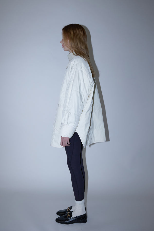 Enavant OVERSIZED LIGHT PADDED JACKET in the color Ivory