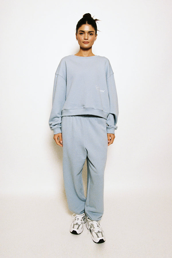 Enavant PEYTON SWEATPANT in the color BabyBlue