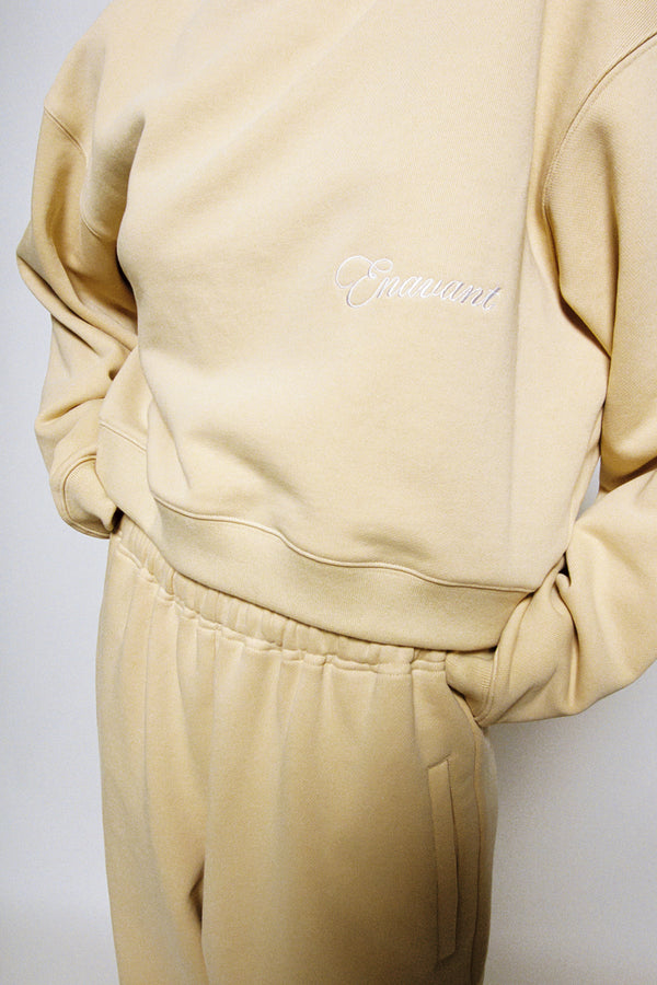 Enavant PEYTON SWEATSHIRT in the color Butter