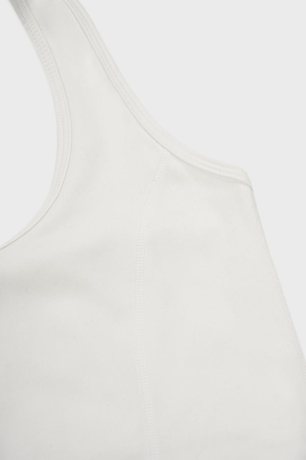 Enavant RITZ HALTER BRA TOP in the color White