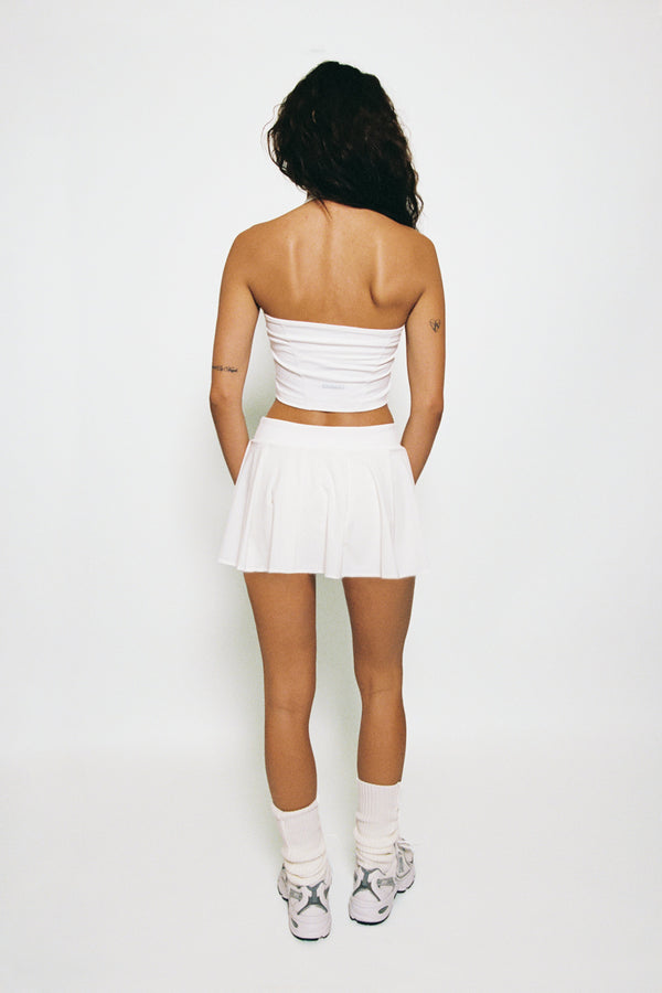 Enavant RITZ PLEATED SKORT in the color White