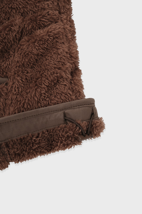 Enavant TEDDY SHERPA JACKET in the color Brown